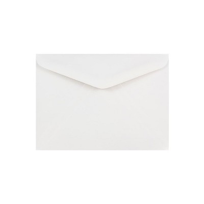 JAM Paper A7 Invitation Envelopes with V-Flap 5.25 x 7.25 White 50/Pack (4023210I)