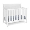 Belatt  4-in-1 Convertible Crib - Adjustable Heights, Daybed & Toddler Bed, White - 3 of 4
