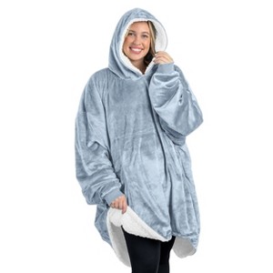 Adult Bare Homey B-Cozy Fleece Wearable Blanket - 1 of 4