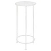 vidaXL Plant Stand Antique White Metal Medium Stackable Plant Stand - 4 of 4