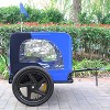 Whisen Pet Bike Trailer for Dogs & Cats, Folding Frame with Quick Release Wheels, Internal Leash - 3 of 4