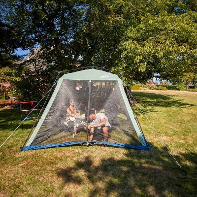 Green 10x10 Instant Screen Canopy Tent with Carry Bag