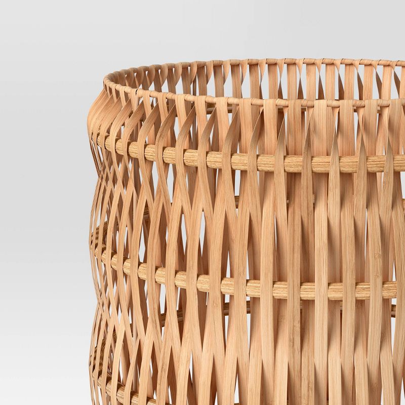 Small Vertical Natural Weave Basket - Threshold&#8482;, 4 of 5