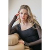 Hailey Mesh and Cotton Long Sleeve Top - LEZAT - 2 of 4