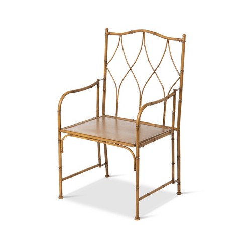 Bamboo best sale chair target