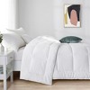 Peace Nest All Season Dobby White Down Alternative Comforter - 3 of 4