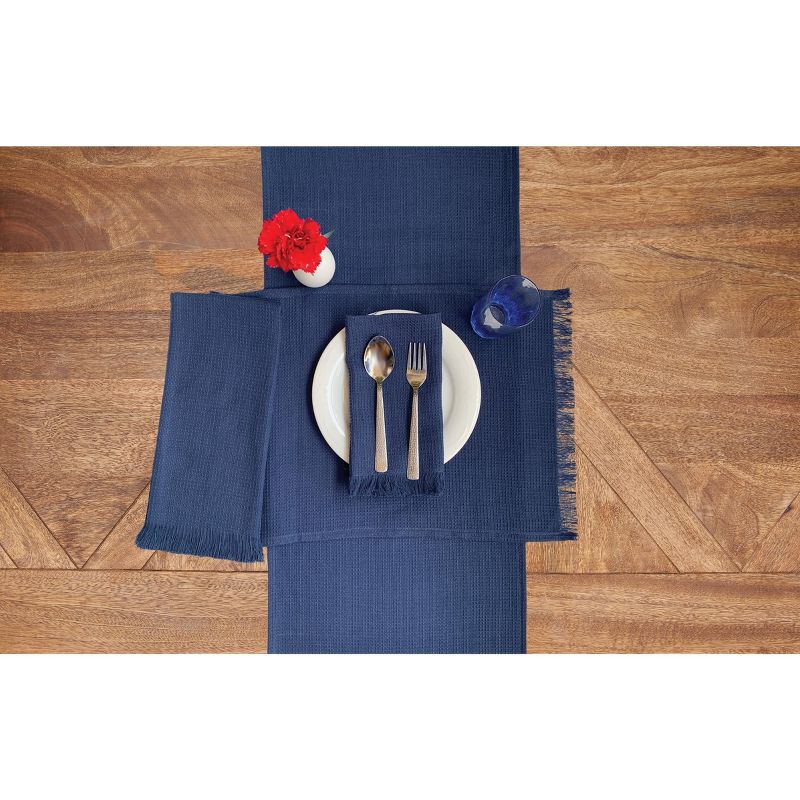 C&F Home Waffle Weave Navy 4th of July Napkin Set of 6, 2 of 4