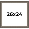 PosterPalooza | Photo Size Weathered Black Picture Frame - UV Acrylic, Foam Board Backing, Hanging Hardware - 2 of 4
