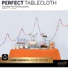 Plastic Tablecloth Disposable, Tablecloths for Rectangle Tables 54 inch. x 108 inch. Fits Tables Up to 8 Feet, Table Cloth for Party - SparkSettings - 2 of 4