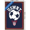 Trends International US Soccer - USWNT Logo 25 Framed Wall Poster Prints - 3 of 4