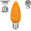 Novelty Lights C9 LED Faceted Christmas Replacement Bulbs Dimmable 25 Pack - 3 of 4