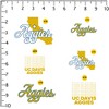 University Of California, Davis 100Ct Sticker Packs Miscellaneous 100 Ct. Sticker Pack - 2 of 4