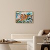 Art Remedy Relaxing Tiger Tropical Jungle Animals Wall Art Framed - 2 of 4