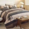 Marcielo Cotton Bear Deer Forest Quilt Bedspread Set - 4 of 4