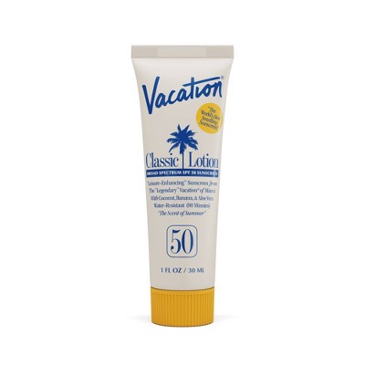 Vacation Classic Sunscreen Lotion - SPF 50 - 1 fl oz