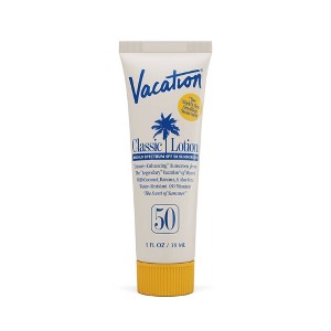 Vacation Classic Sunscreen Lotion - SPF 50 - 1 fl oz - 1 of 4