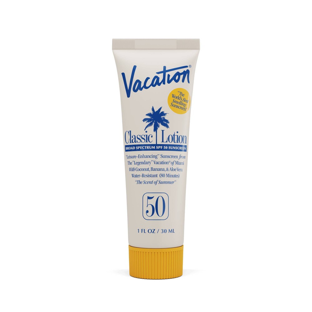 Photos - Sun Skin Care Vacation Classic Sunscreen Lotion - SPF 50 - 1 fl oz