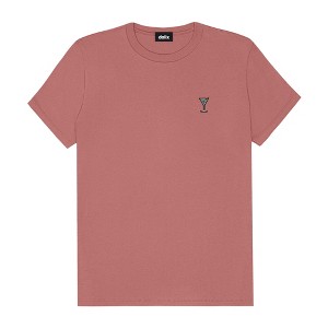 Dalix Martini Embroidered Lightweight Relaxed Jersey Tee Summer Cute Food Womens - 1 of 4