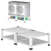 Garvee Washer Dryer Pedestal Set, 2 Pack, White - 2 of 4