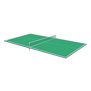 Dexmalle 7*4ft Green Mid-Size Ping Pong Conversion Top Foldable & Portable Table Tennis - 1 of 4
