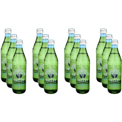 Mountain Valley Sparkling Spring Water - Pack of 12 - 0.5 L