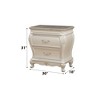 NicBex Nightstand with Drawers,Side Table with Metal Handles and Elegant Finish,Modern Bedside Table for Bedroom,Living Room - 3 of 4