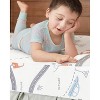 Dream On Me 150 Coil Inner Spring On The Go Crib and Toddler Mattress - White - 4 of 4
