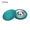 Unique Bargains Blouses Sweater Round Aluminum Cotton Fabric Cloth Covered Buttons 10 Pcs - 3 of 4