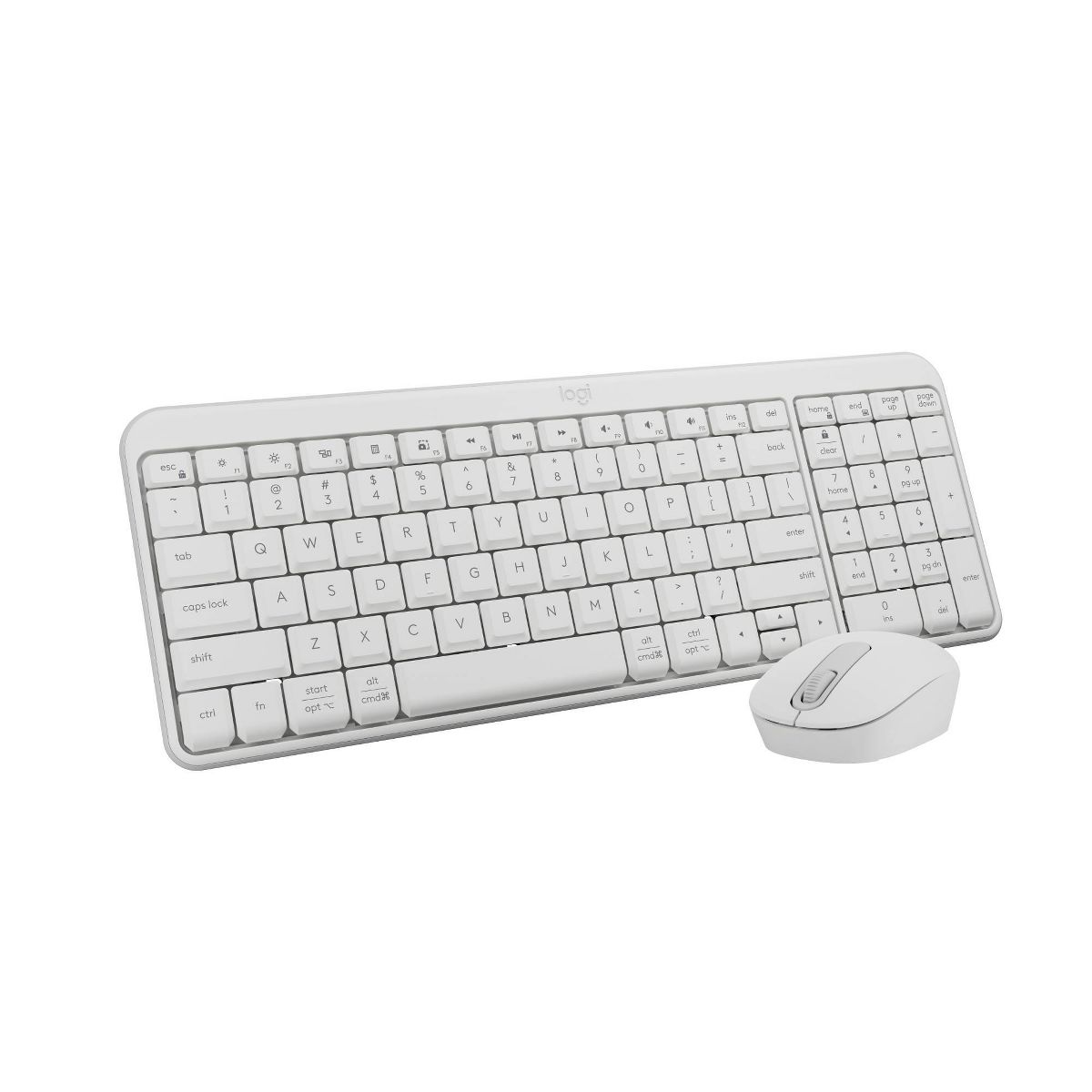 Logitech Bluetooth Compact Combo - White
