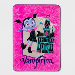 Vampirina Twin Bed Blanket Pink
