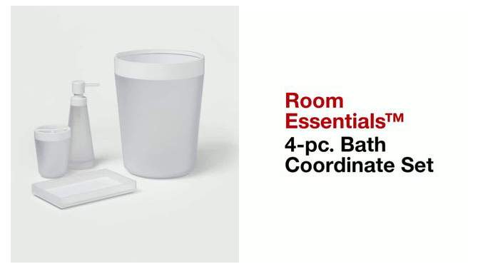 
4pc Bath Coordinate Set - Room Essentials™, 2 of 10, play video
