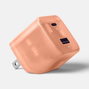 Dual Port 20W Translucent Jelly Wall Charger - heyday™ - 1 of 4
