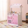 Baofuwish Kids Funnel 2 In 1 Pretend Kitchen and Market Stal - 3 of 4
