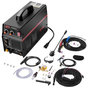 VEVOR 3 in 1 Plasma Cutter Welder Machine, CT-520GD TIG/MMA Plasma Cutter Combo Machine, 30A Non-Touch Pilot Arc Plasma Cutter, 200A TIG, Black - 1 of 4