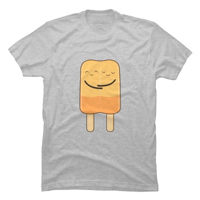 Men's Design By Humans Popsicle hug By kimvervuurt T-Shirt