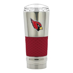 NFL Arizona Cardinals 24oz Draft Tumbler with Chrome Finish - 1 of 3