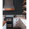 NextWall Dark Blue and Evergreen Tailor Plaid Premium Peel and Stick Wallpaper - 3 of 4