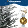 3 Ft Pre-Lit Christmas Tree, Artificial Christmas Trees w/ Lighting, Christmas Decoration for Home, Office, Easy Assembly - 4 of 4