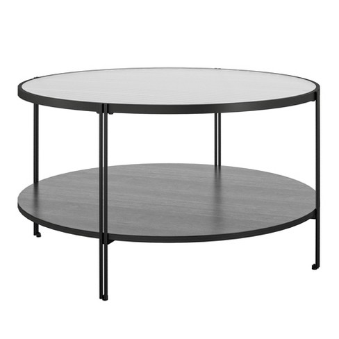 Target round glass store coffee table