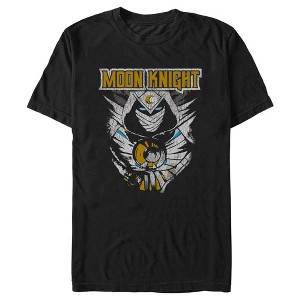 Men's Marvel: Moon Knight Distressed Action Jump T-Shirt - 1 of 4