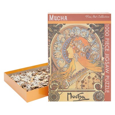 The Gifted Stationery 1000 Piece Mucha Jigsaw Art Puzzles for Adults and Kids