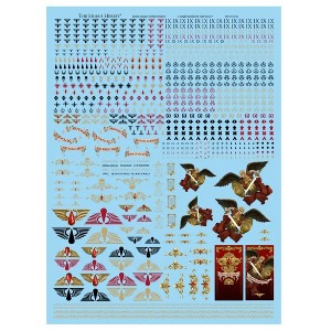 Blood Angels Legion Transfer Sheet Warhammer Horus Heresy - 1 of 1