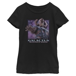 Girls The Fantastic Four: First Steps Galactus Devourer of Worlds Portrait T Shirt - 1 of 4