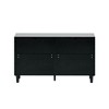 CAVINAS 51/59 Inch Rattan Dresser with 6 Drawers,Dressers & Chest of Drawers with Metal Handle for Bedroom,Hallway,Living Room - 4 of 4