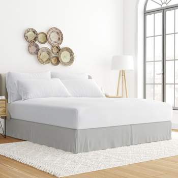 Bed Skirt by Empyrean Bedding - Twin Dust Duffle Beige Cream w 8