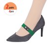 INSPIRE CHIC Women's Detachable Shoe Strap Belt Band Elastic Shoe Ankle Straps for Heels 2 Pairs - 4 of 4