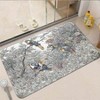 Chery Life Mat Tropical Birds Floral Pattern Mat, Door Mat, Non Slip Water Absorbing Floor Mat Suitable For Home Use - 2 of 4