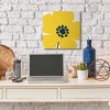 Stupell Industries Pop Art Yellow Floral Canvas Art, 24" x 24" - 3 of 4