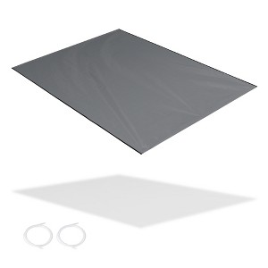 Yescom Car Side Awning replacement 4.5x6 Ft Rooftop Tent UV50+(Only Awning Replacement Fabric Grey） - 1 of 4