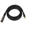 Monoprice 25ft Premier Series XLR Male to RCA Male Cable, 16AWG (Gold Plated) - 4 of 4